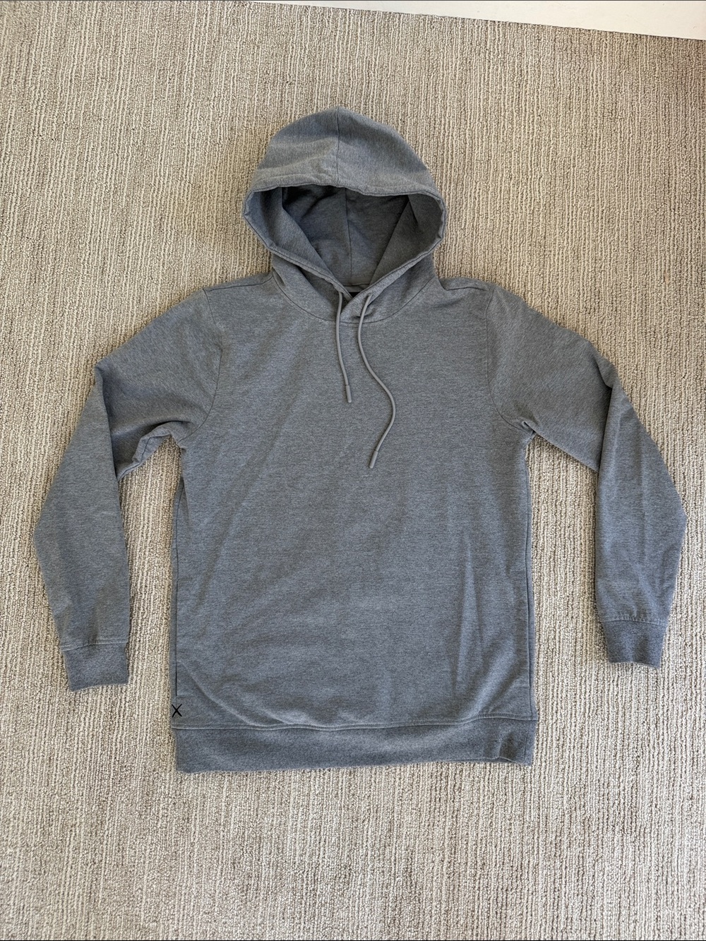 Cuts Clothing Men's Heather Grey Hooded Pullover